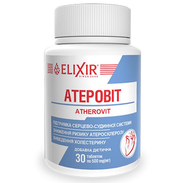 Комплекс профилактики давления и кровообращения Elixir Atherovit 30 табл. (000025486)