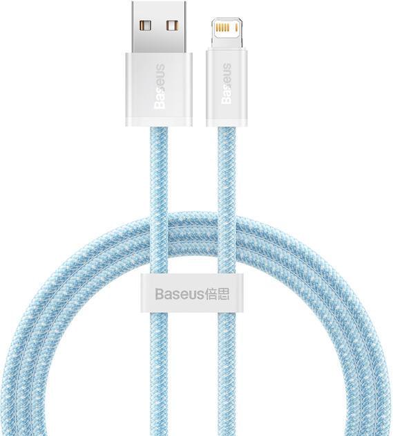 Кабель BASEUS Dynamic Series Fast Charging Data Cable USB to iP 2,4A 1 м Blue (CALD000403)