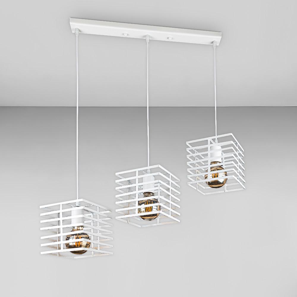 Люстра подвесная лофт Light House LS-18590F-3 WH 500 Белый