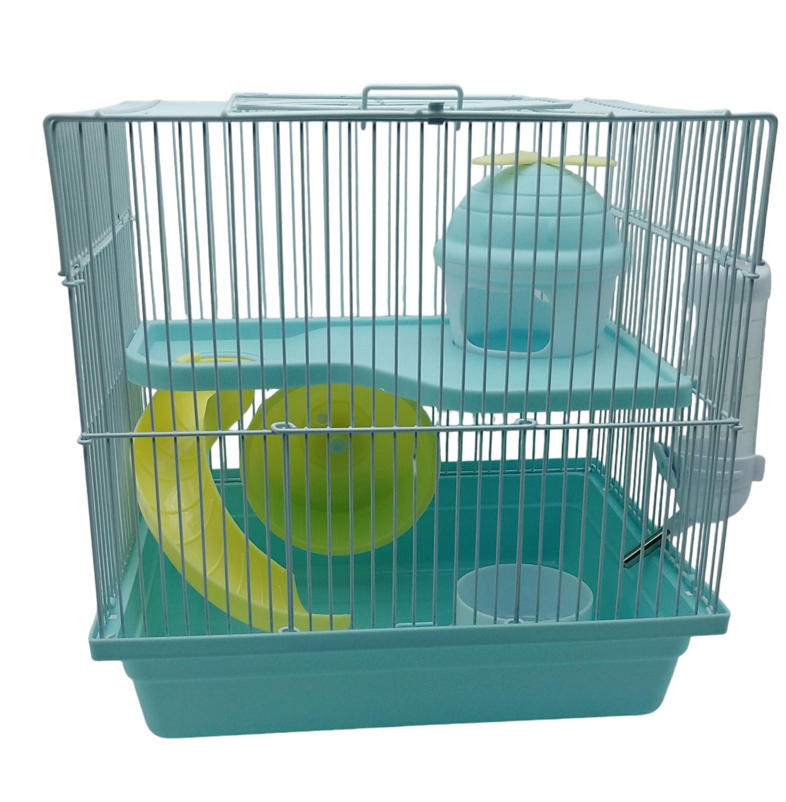 Клетка для мелких грызунов 3002 30x23x30 см Голубой (30079932) - фото 3 Клетка для мелких грызунов 3002 30x23x30 см Голубой (30079932) - фото 3