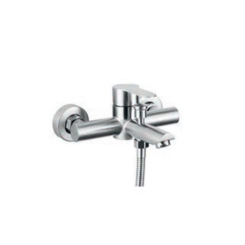 Смеситель для ванны Zerix DAX-142 с нержавеющей стали (ZX5558)