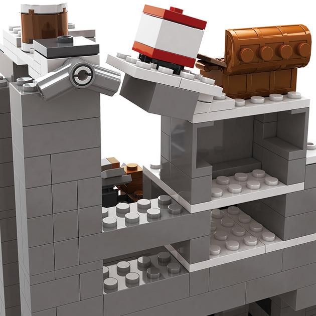 Конструктор Майнкрафт My World Гірська печера шахта з героями та мобами 1089 дет. - фото 8 Конструктор Майнкрафт My World Гірська печера шахта з героями та мобами 1089 дет. - фото 8