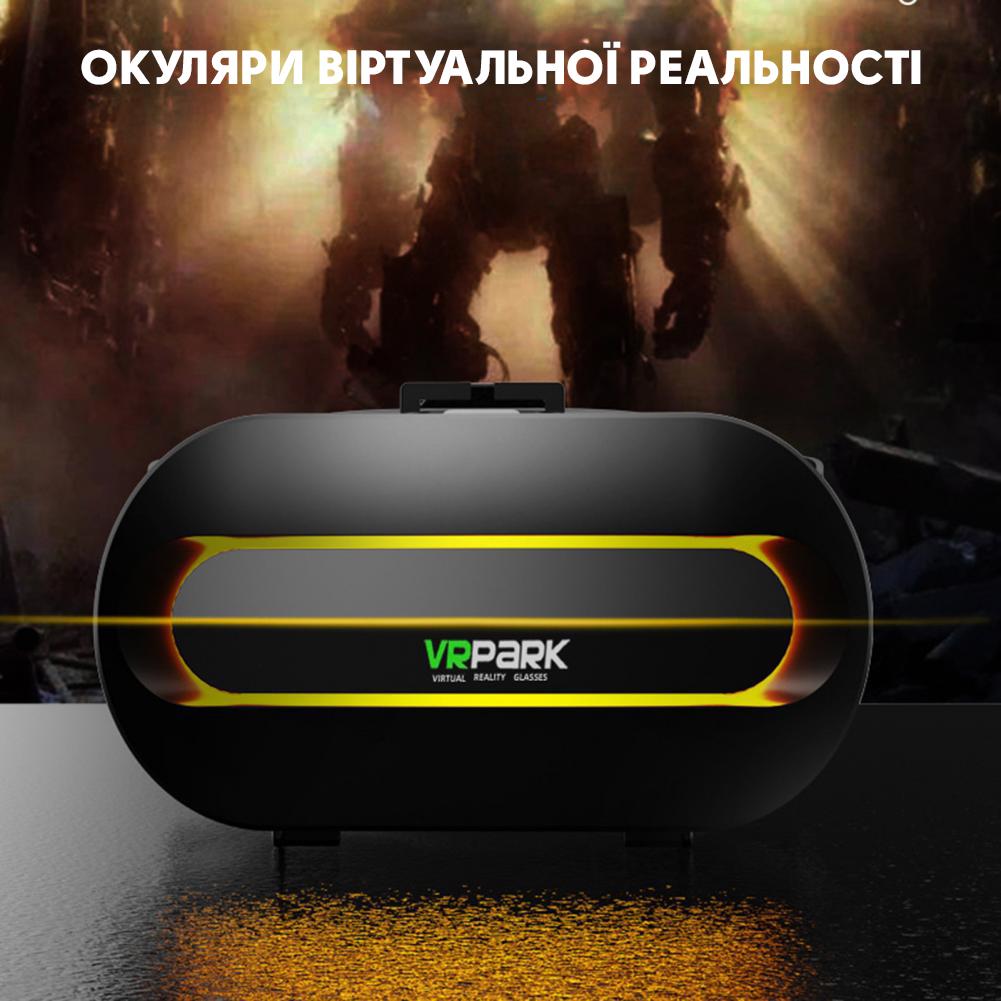 Окуляри віртуальної реальності для смартфонів VR Park з джостиком Terios T3 Black (21967413) - фото 7