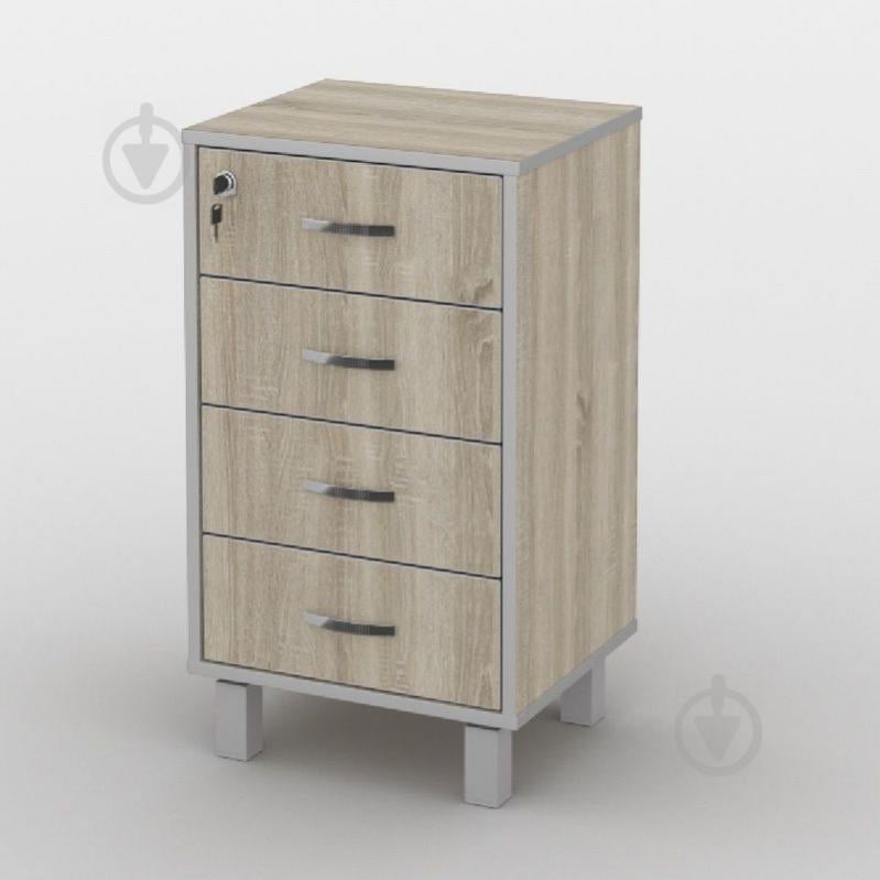 Тумба офісна Тиса Меблі ТМ-122/1 Сонома