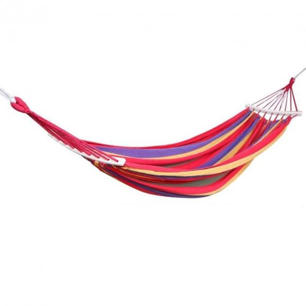 Гамак з каркасом і чохлом Hammock 240х100 см Темно-червоний - фото 3