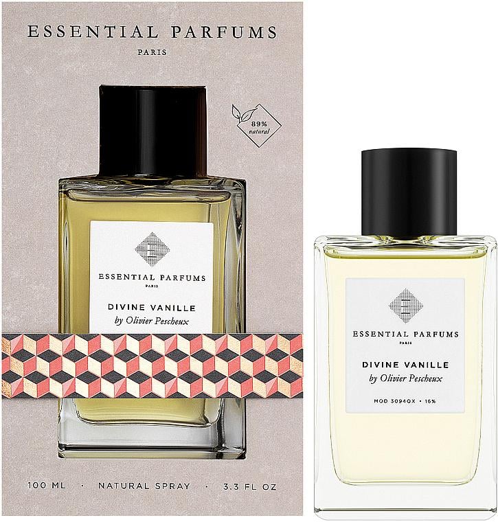 Парфюмированная вода унисекс Essential Parfums Divine vanile 100 мл (1750)
