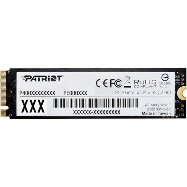 SSD-накопичувач Patriot P400 LITE M.2 2TB PCIe 4.0 (P400LP2KGM28H) - фото 5 SSD-накопичувач Patriot P400 LITE M.2 2TB PCIe 4.0 (P400LP2KGM28H) - фото 5