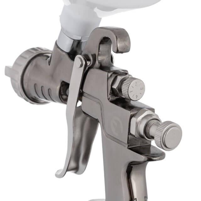 Краскопульт пневматический Storm Intertool PT-0138 LVLP форсунка 1,3 мм верхний пластиковый бачок 600 мл 2бар (1661224571) - фото 7 Краскопульт пневматический Storm Intertool PT-0138 LVLP форсунка 1,3 мм верхний пластиковый бачок 600 мл 2бар (1661224571) - фото 7