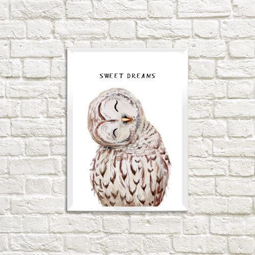 Постер в рамці Sweet dreams 30x42 см A3 (WMT3_19NG016_WH) Постер в рамці Sweet dreams 30x42 см A3 (WMT3_19NG016_WH)
