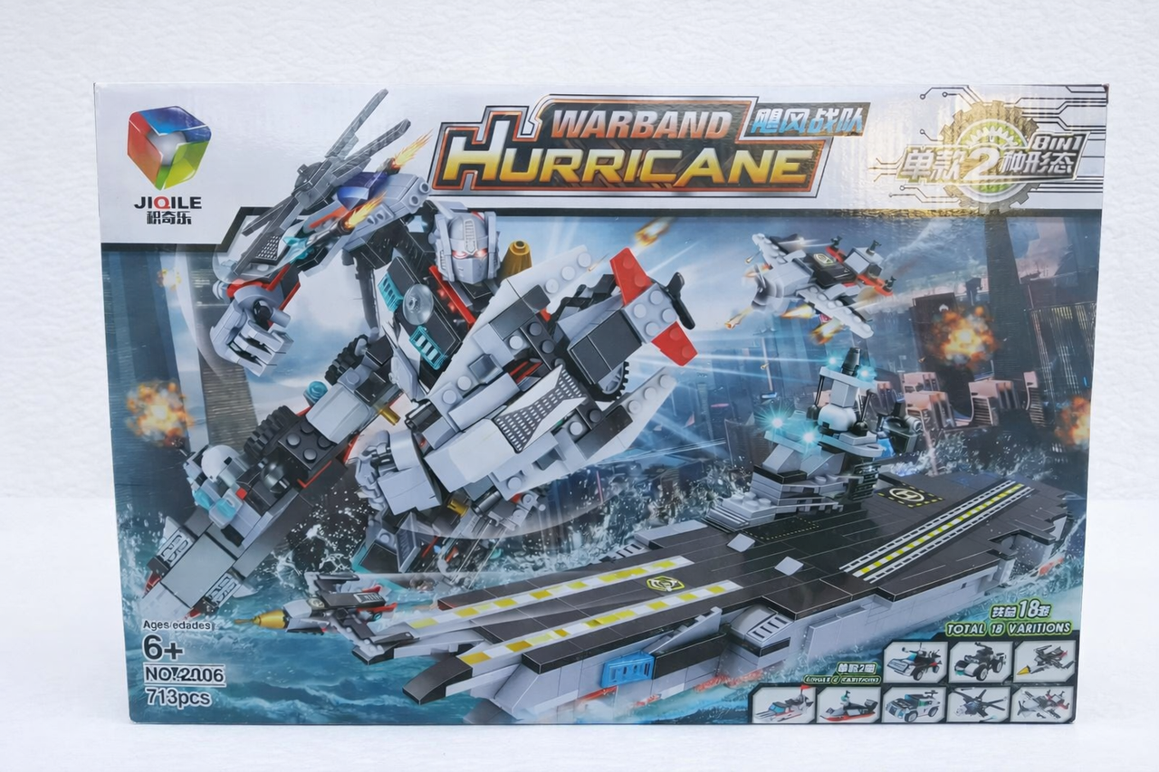 Конструктор 42006 робот-авианосец-транспорт 713 дет. 18в1 (2737087949)