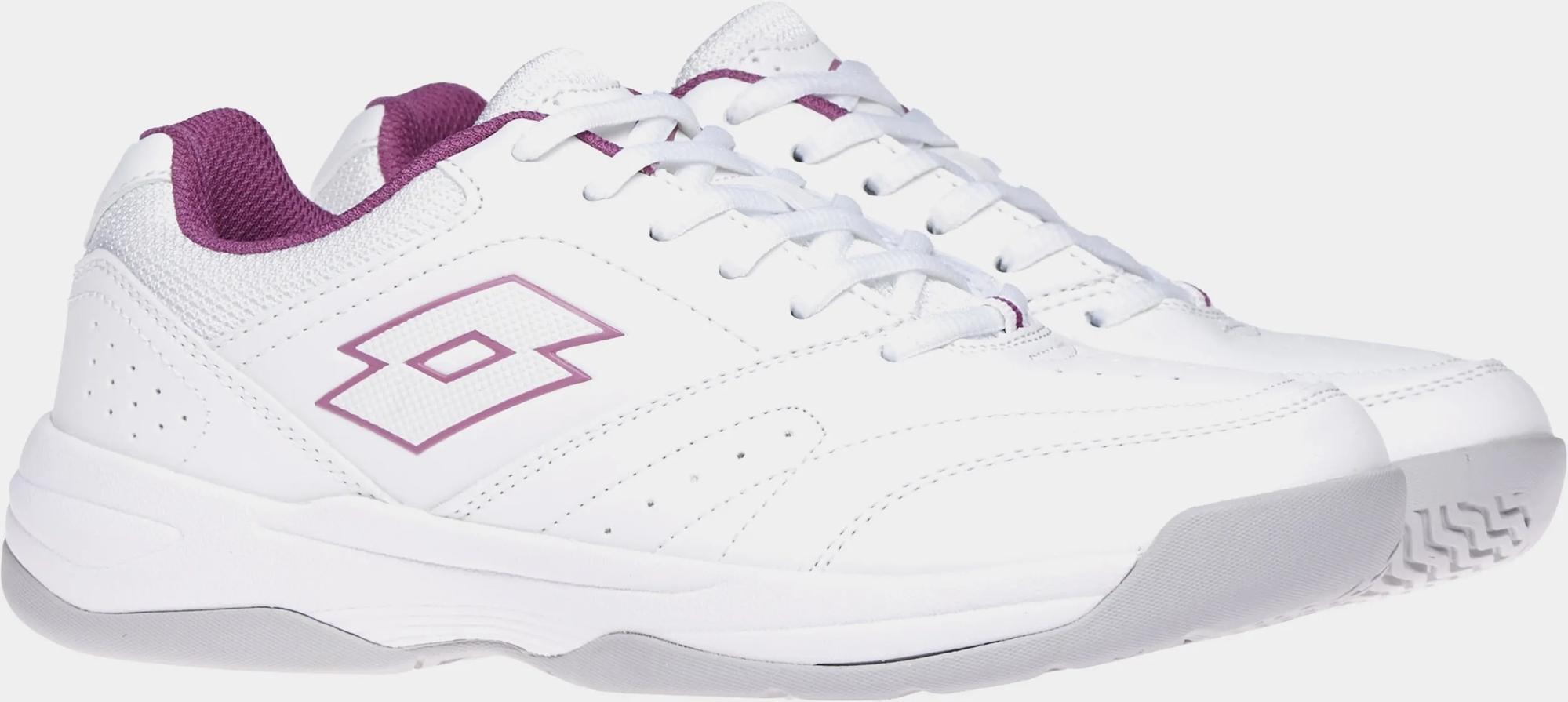Кроссовки женские Lotto COURT LOGO AMF XX W 220655/BQA р. 40 Бело-фиолетовый (48127-168) - фото 2