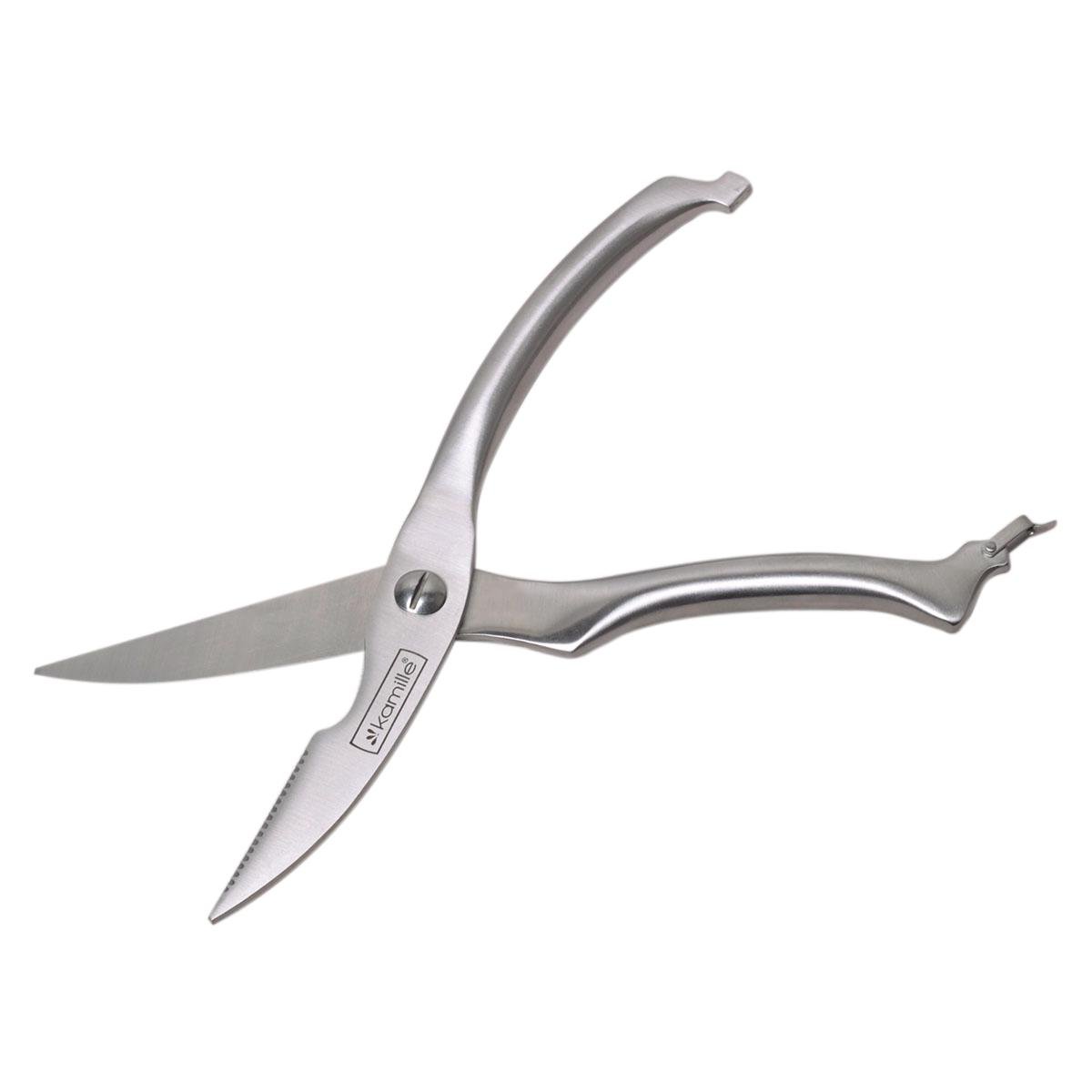 Ножиці кухонні Kamille із нержавіючої сталі 25 см (5100)