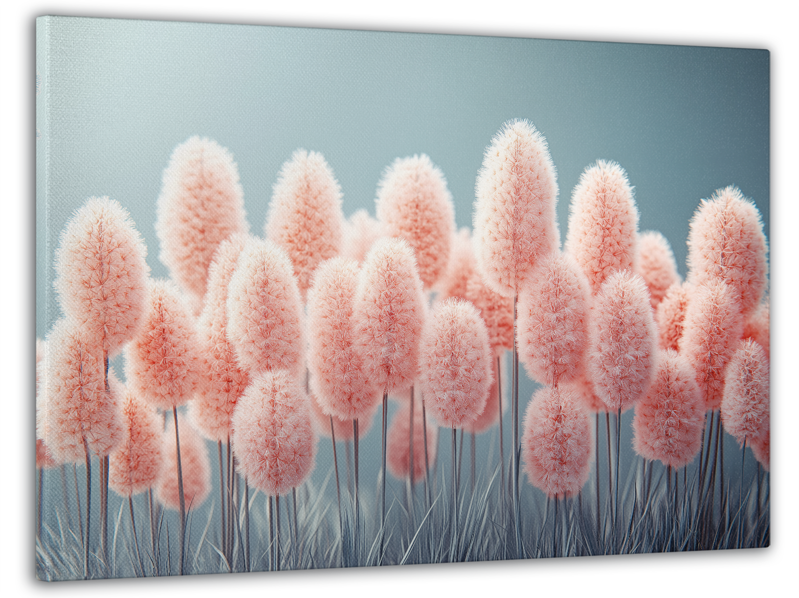 Картина на холсте Mako пушистые розовые акценты 60x100 см (MK10522)