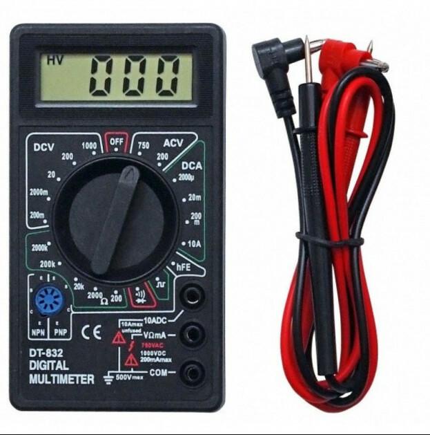 Мультиметр цифровой DT 83 с большим экраном (1018) Мультиметр цифровой DT 83 с большим экраном (1018)