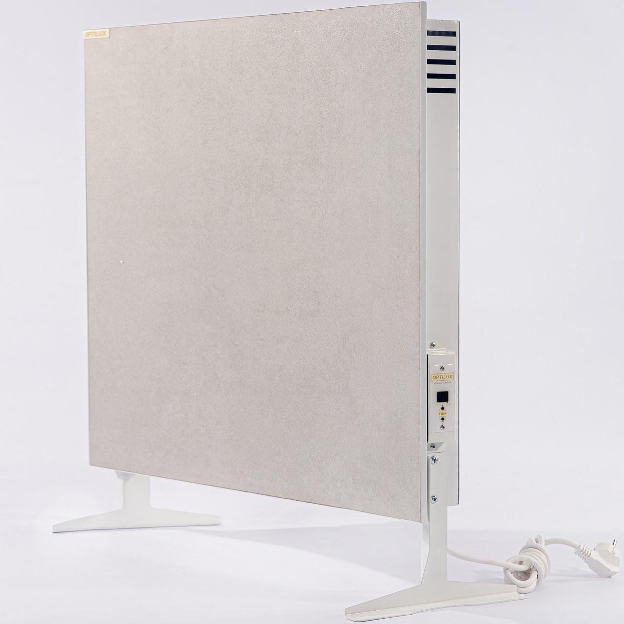 Обогреватель керамический Optilux РК1100НВ с терморегулятором и конвекцией Серый - фото 1 Обогреватель керамический Optilux РК1100НВ с терморегулятором и конвекцией Серый - фото 1