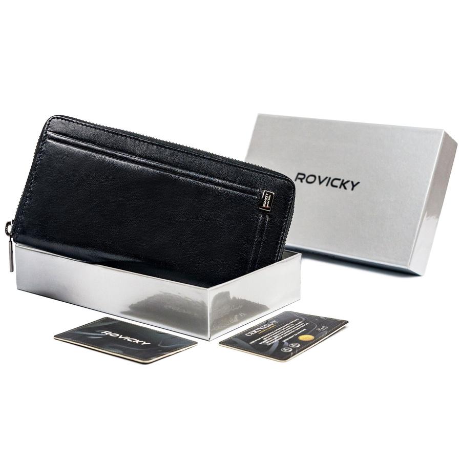 Кошелек женский кожаный ROVICKY CPR-8794-BAR-6873 Black