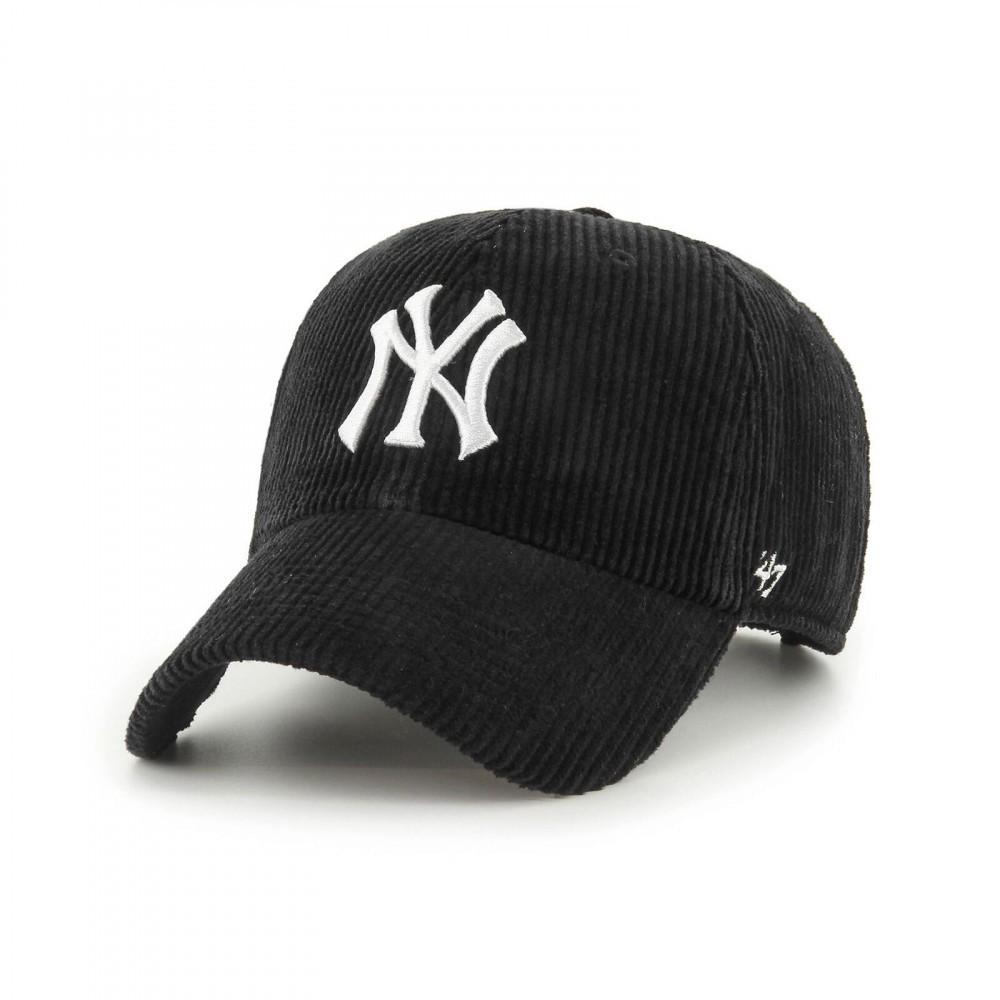 Кепка 47 Brand NEW YORK YANKEES THICK CORD Черный (OSFM B-THCKM17EWS-BK)