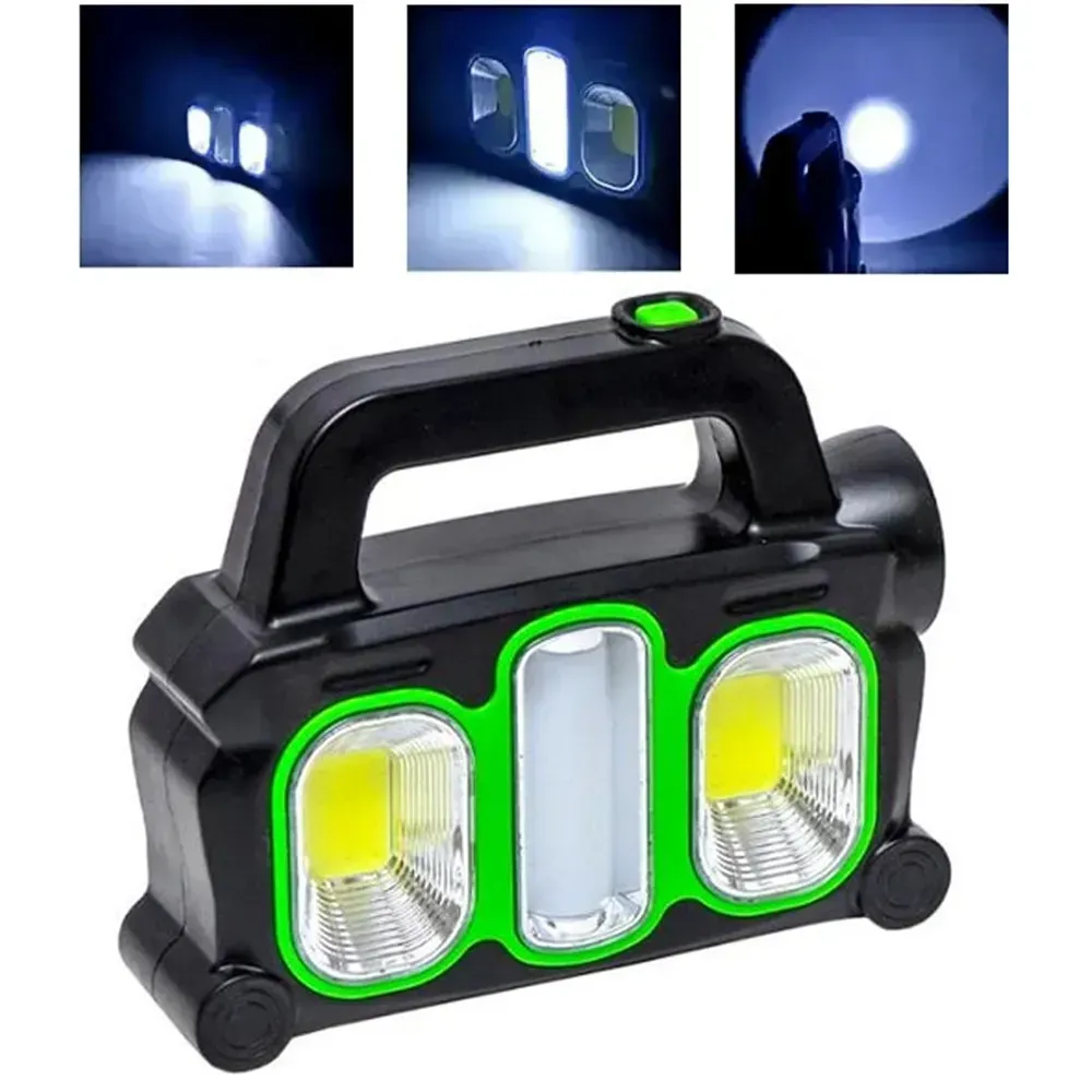 Ліхтар ручний HB 6168 на сонячній батареї акумуляторний (234563737) - фото 4 Ліхтар ручний HB 6168 на сонячній батареї акумуляторний (234563737) - фото 4