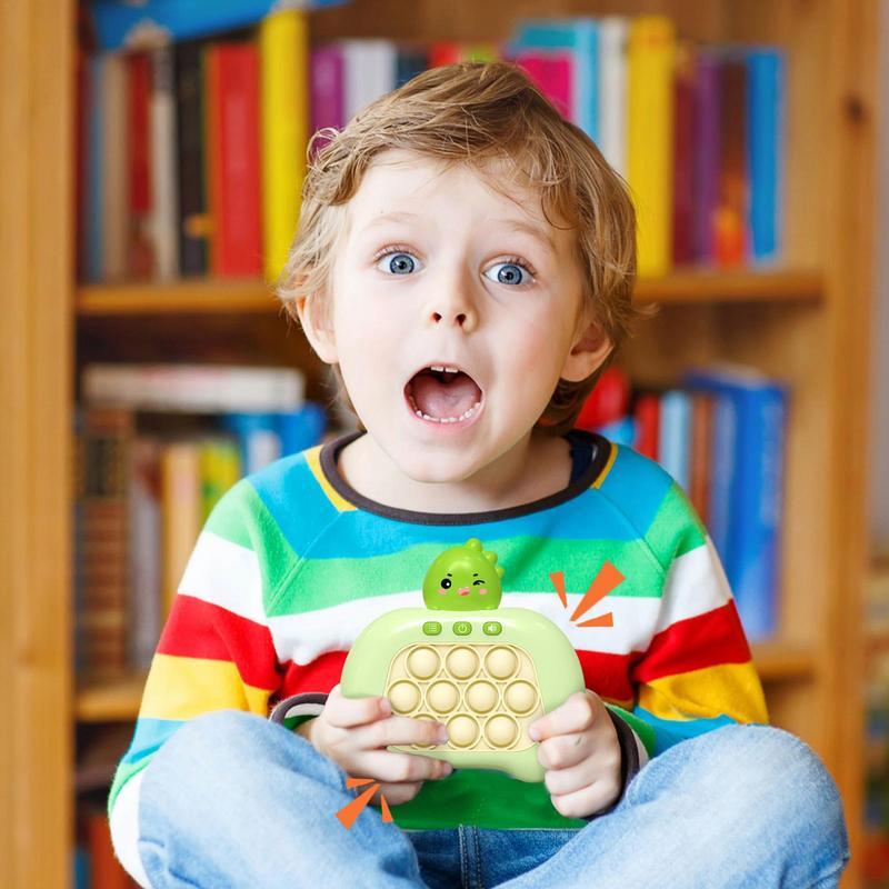 Интерактивная игрушка Quick Push Game Pop It English Rabbit Pink (12062695) - фото 5