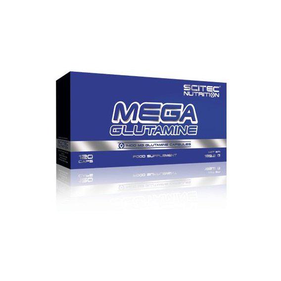 Глютамін для спорту Scitec Nutrition Mega Glutamine 120 Caps