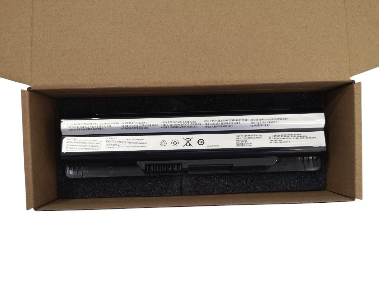 Аккумулятор для MSI FR600/FR700/FX620/GE620/CX650/FR610/FX400/FX603/BTY-S14/BTY-S15 5200 mAh 58Wh (23503698)