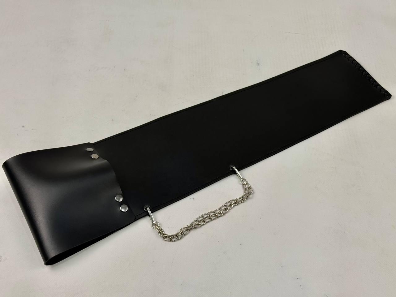 Чохол для шампурів із екошкіри 70 см Чорний (21-10-SH-3100)