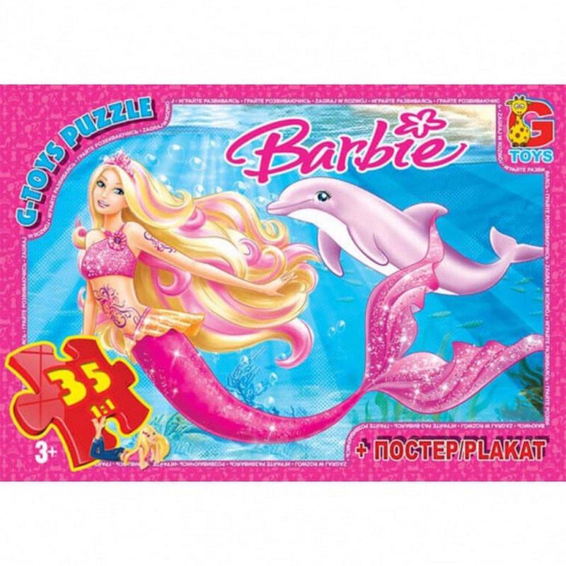 Пазли дитячі Barbie BA015 35 ел. (RLT36014)