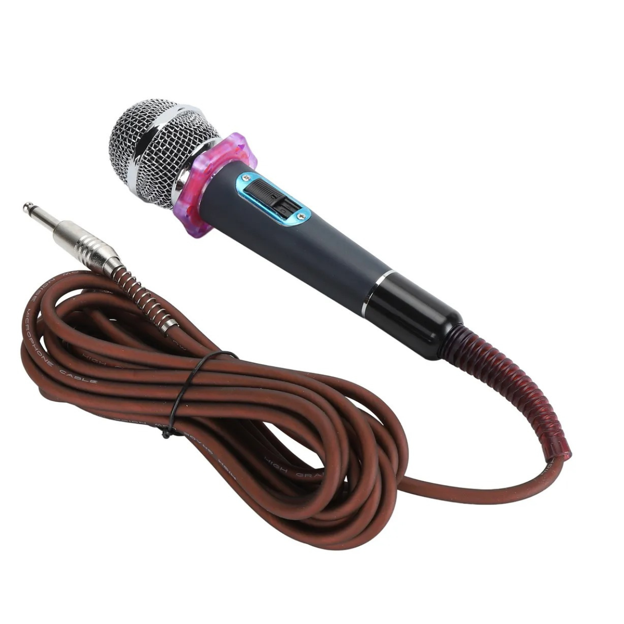 Студійно-сценічний мікрофон динамічний кардіоїдний з кабелем 4,8 м - фото 2 Студійно-сценічний мікрофон динамічний кардіоїдний з кабелем 4,8 м - фото 2