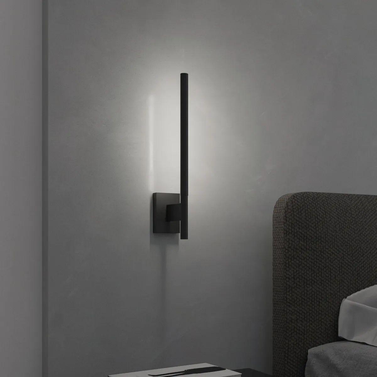 Настенный светильник MJ-Light KONO UP 3200K BK (15017) Настенный светильник MJ-Light KONO UP 3200K BK (15017)