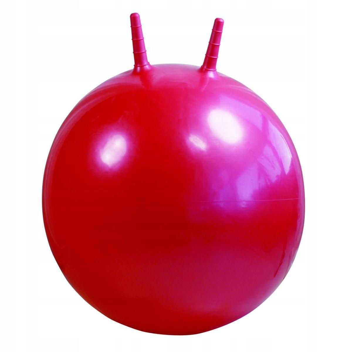 Мяч для фитнеса Profi 45 см с рожками MS 0380 Красно-розовый