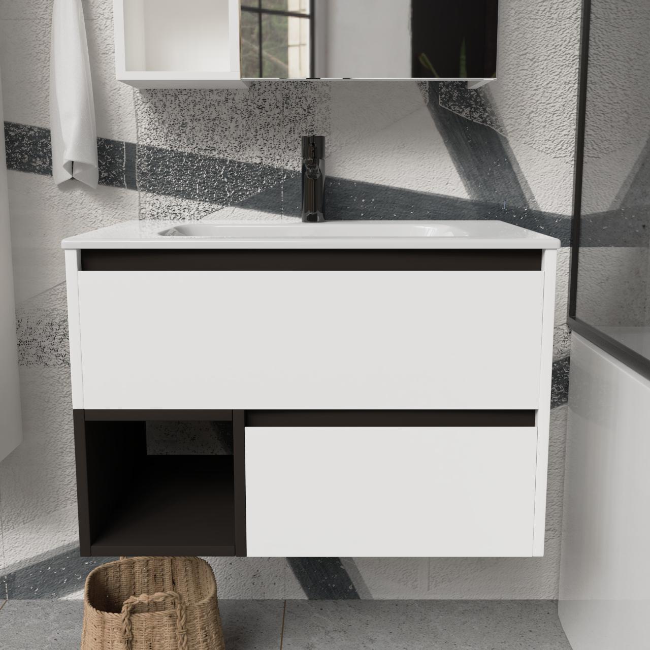 Тумба подвесная с раковиной MVK Vostok Craft 70 В2 700х450х530 мм Эмаль Белый Матовый (c270wh) - фото 1 Тумба подвесная с раковиной MVK Vostok Craft 70 В2 700х450х530 мм Эмаль Белый Матовый (c270wh) - фото 1