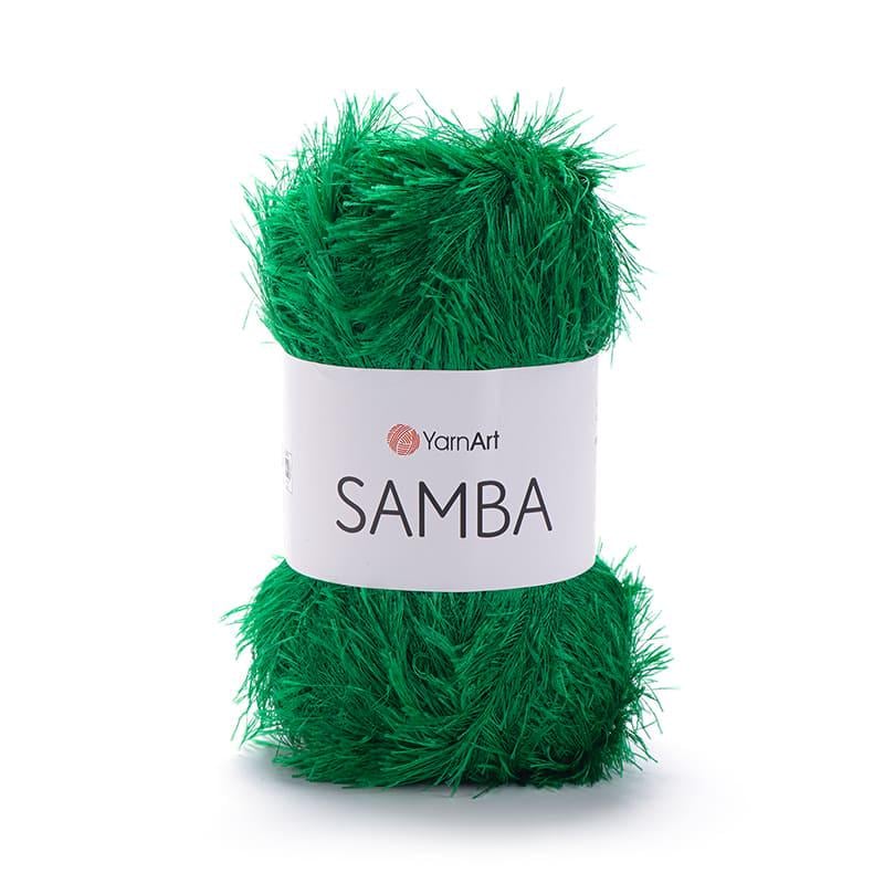 Пряжа YarnArt Samba 78 Зеленый
