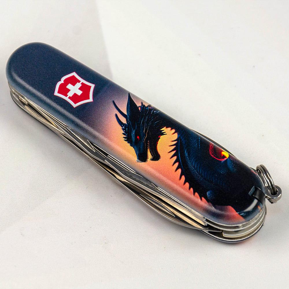 Мультитул Victorinox Camper Zodiac Dragon 14в1 (Vx13703.3_Z3270p)