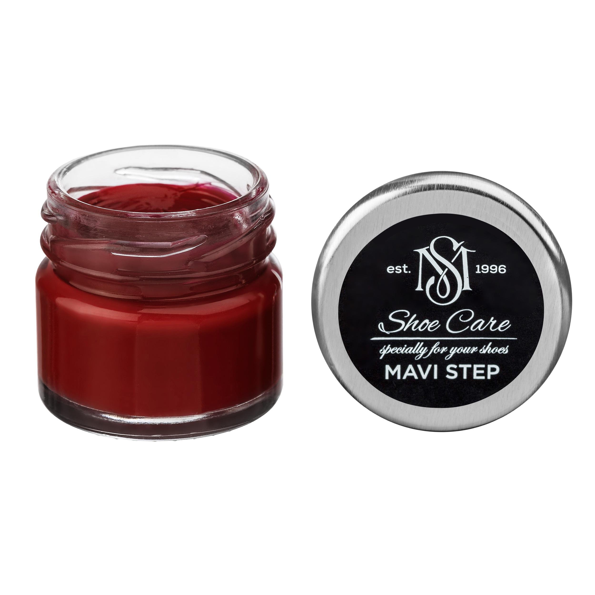 Крем для обуви и кожи Mavi Step Creme de Beaute 25 мл Вишневый (C01/156/025)