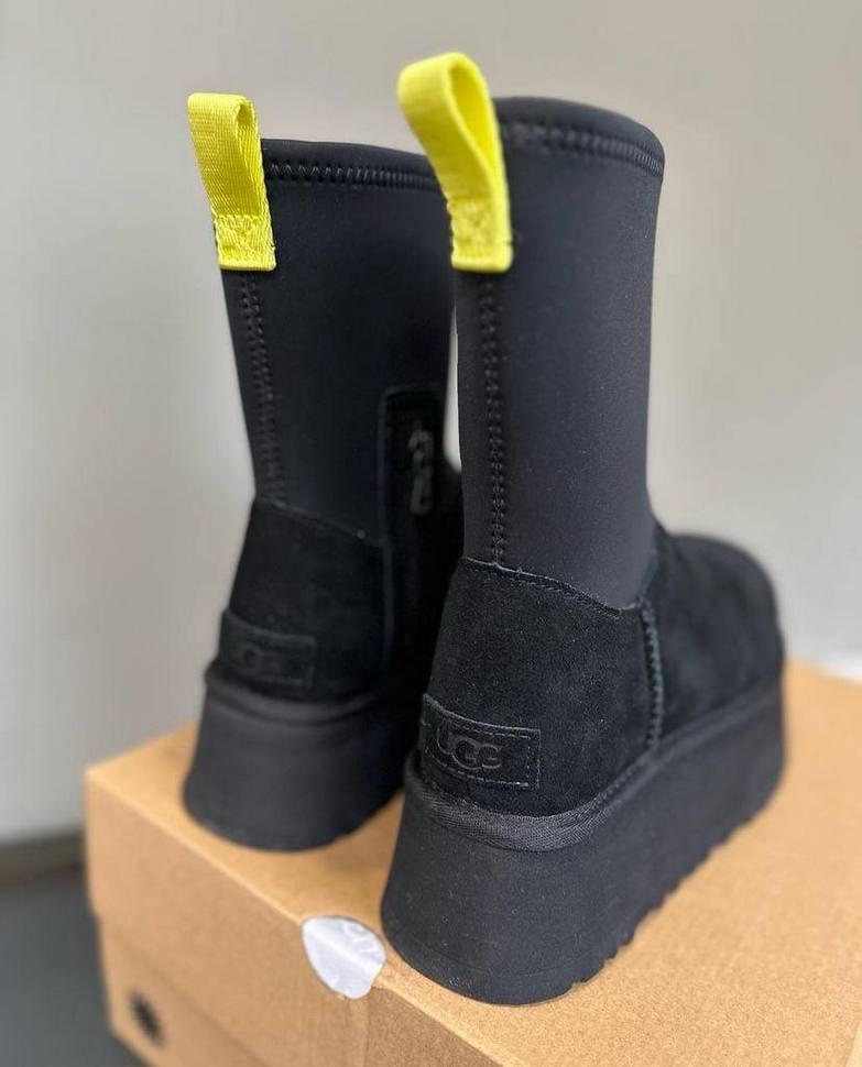 Уги жіночі UGG Classic Dipper Boots р. 39 Чорний (16458) - фото 11 Уги жіночі UGG Classic Dipper Boots р. 39 Чорний (16458) - фото 11