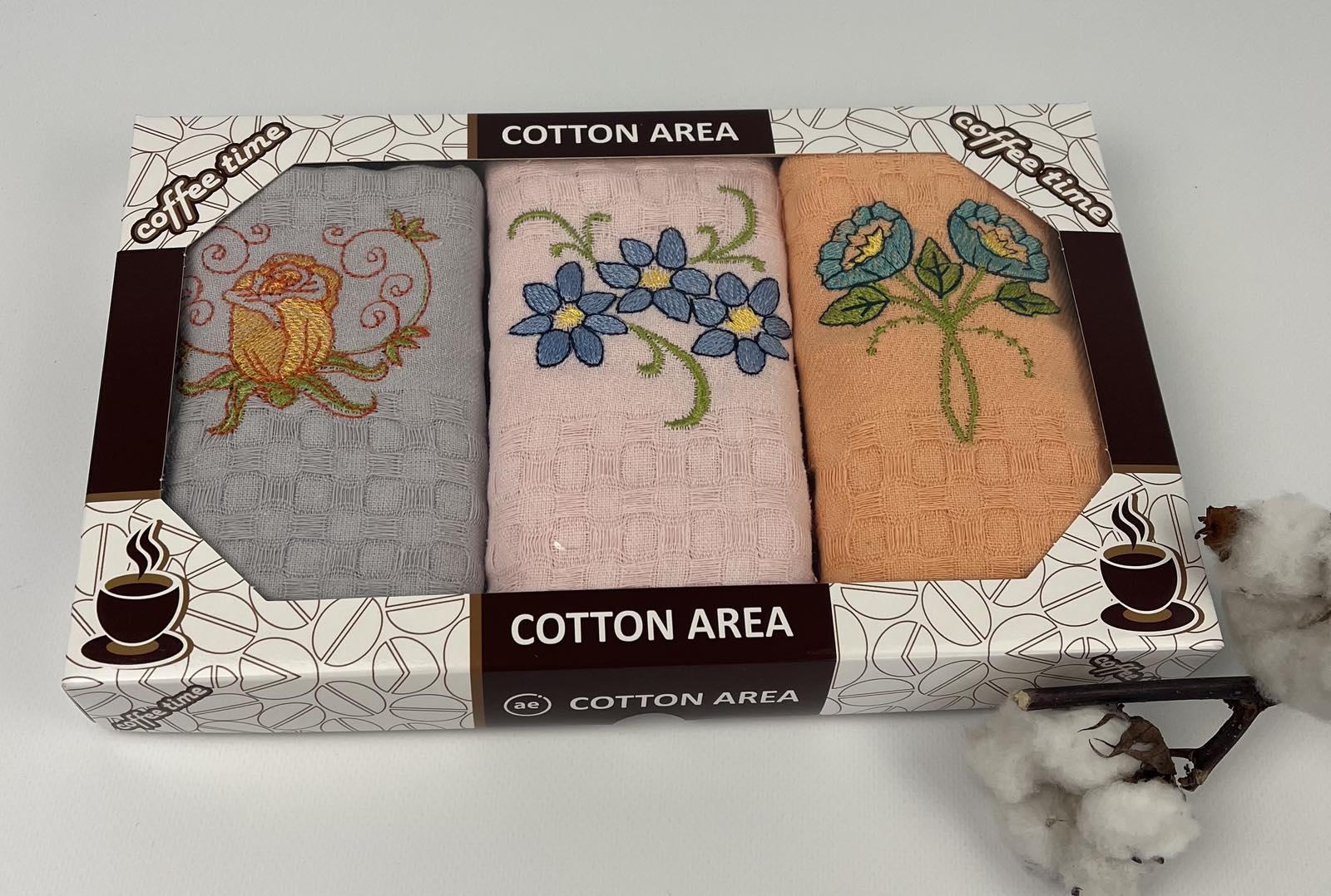 Полотенца вафельные Meteor Fresh Fruits 16 3 шт. (CN27151)