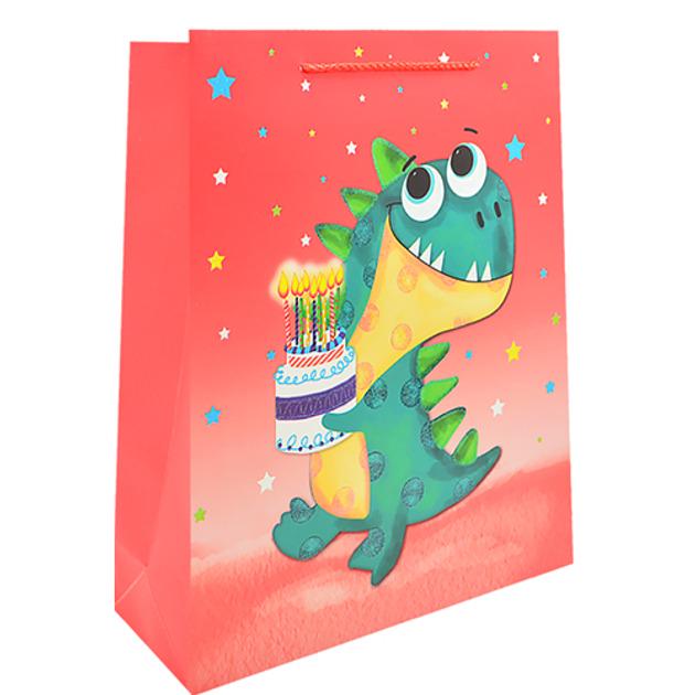 Пакет подарочный бумажный ST01609-XXL Сartoon animals 51x72x18 см