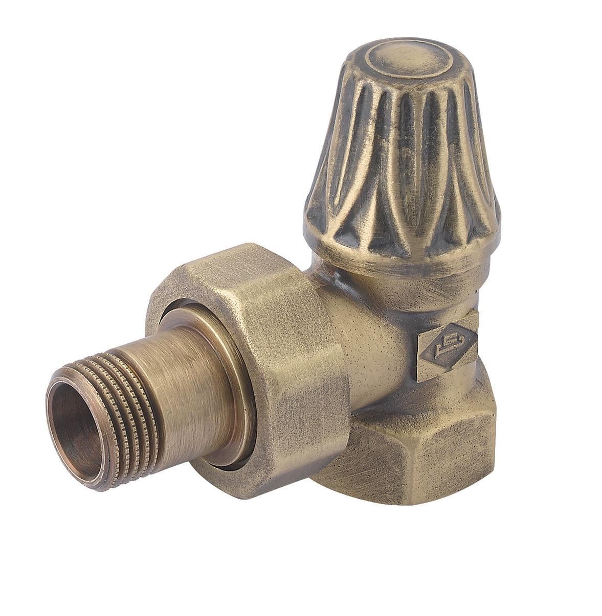 Кран нижний Carlo Poletti отсекающий угловой 1/2" (1062593)