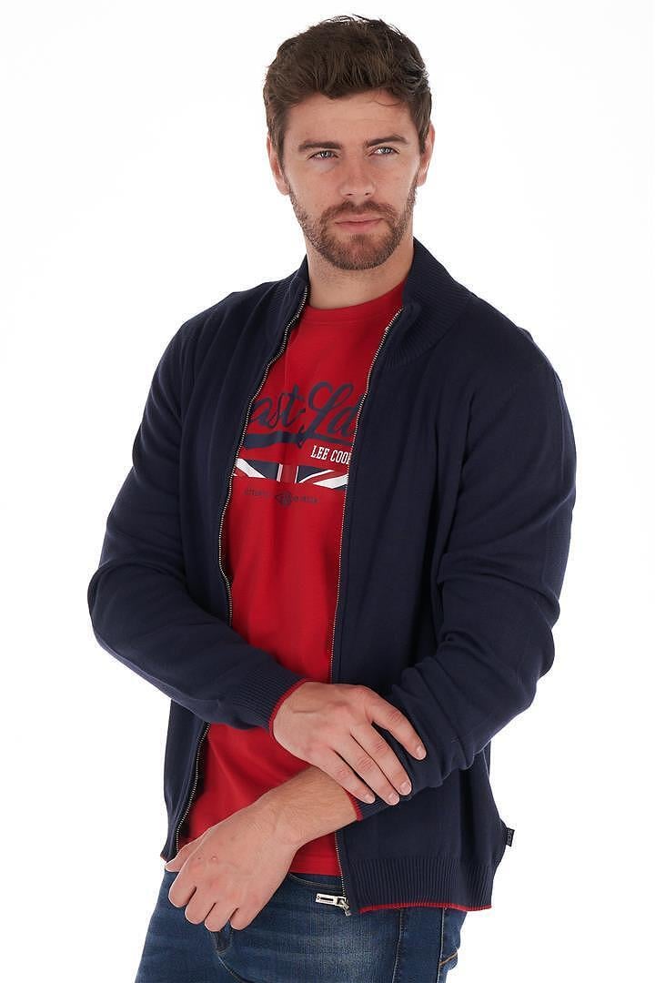 Кардиган мужской Lee cooper 10495530 M Синий - фото 3