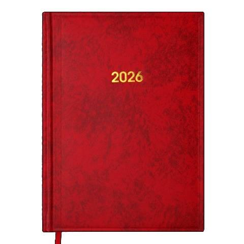 Щоденник датований Buromax Base Miradur L2U 2026 A5 Червоний (BM.2108-05)