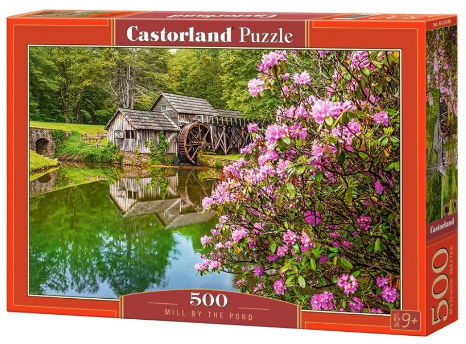Пазл Castorland Мельница на берегу пруда 500 дет.