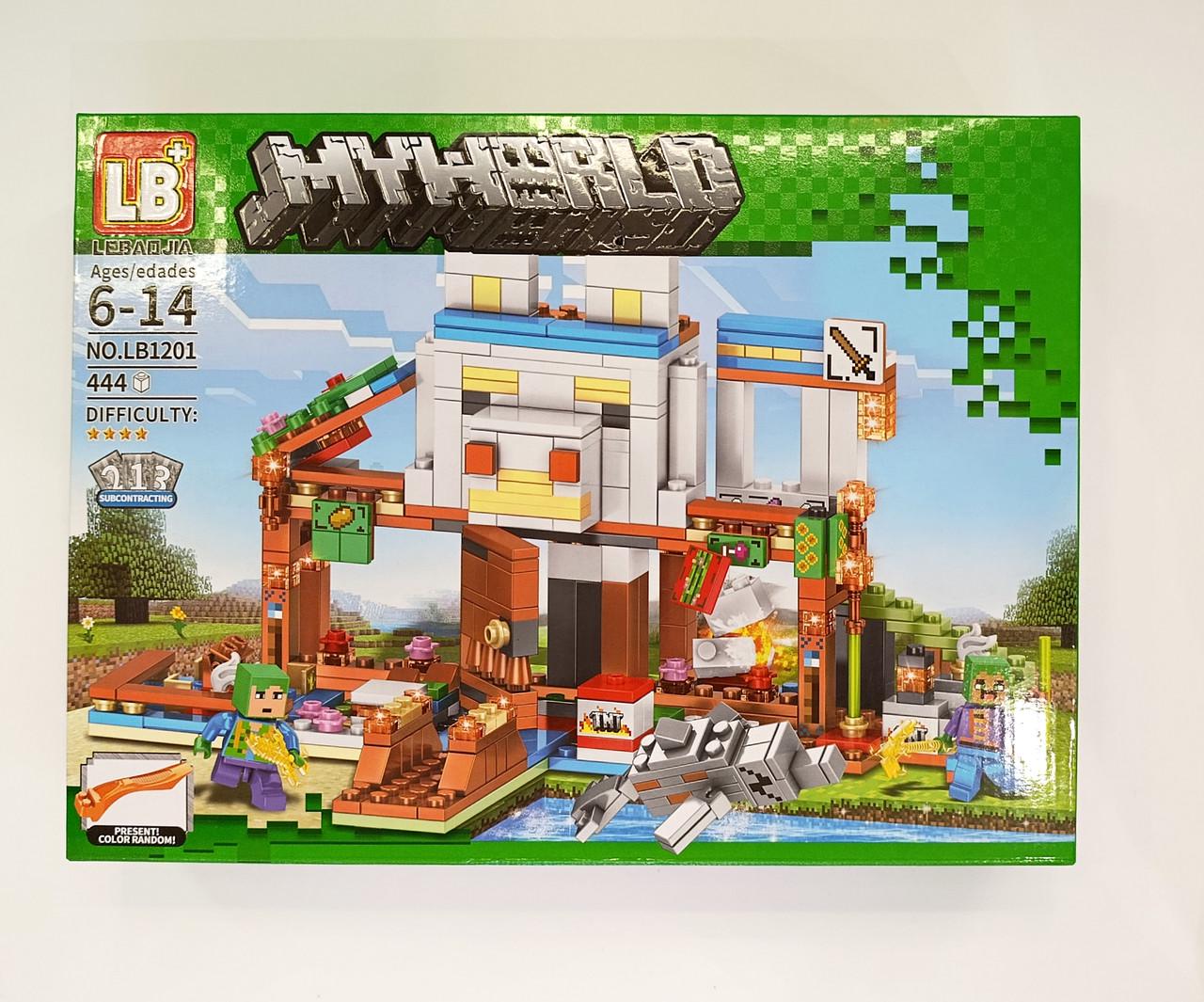 Конструктор Майнкрафт Minecraft 444 дет. - фото 4 Конструктор Майнкрафт Minecraft 444 дет. - фото 4