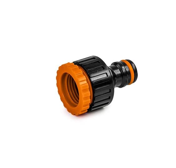 Адаптер на кран редукционный Bradas с внутренней резьбой 3/4" & 1/2" Line Eco-PWB2198L с ярлыком Black (29462)