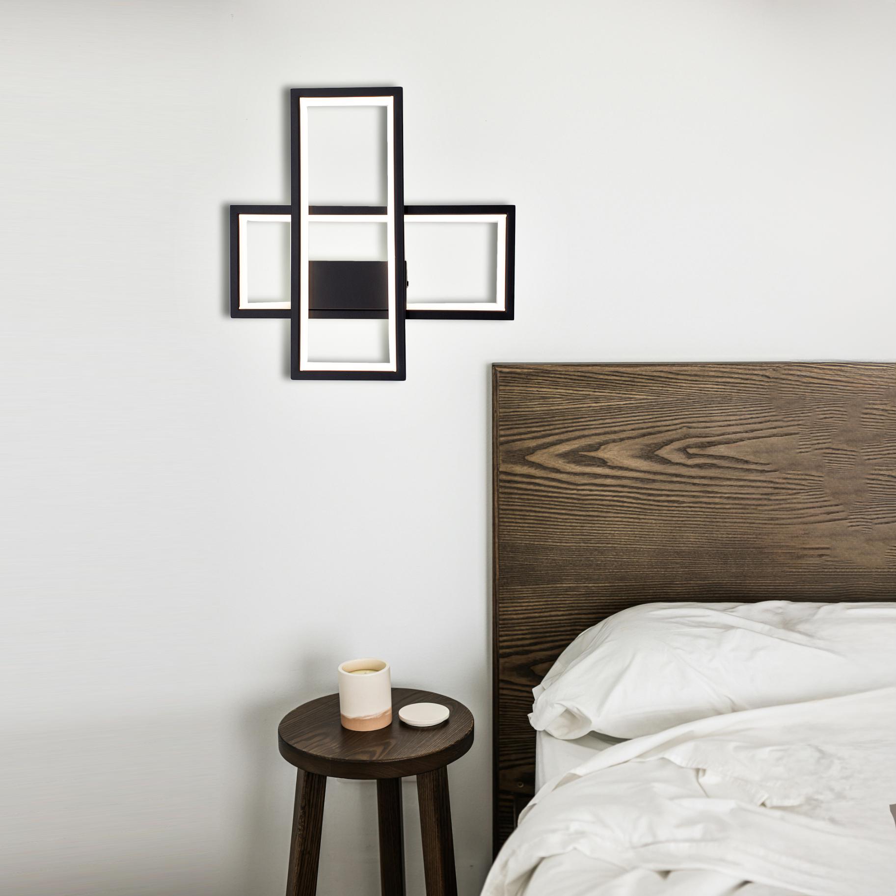 Бра светодиодная SVEN 2S 20 Вт 300х300х60 мм Черный (10555) - фото 7