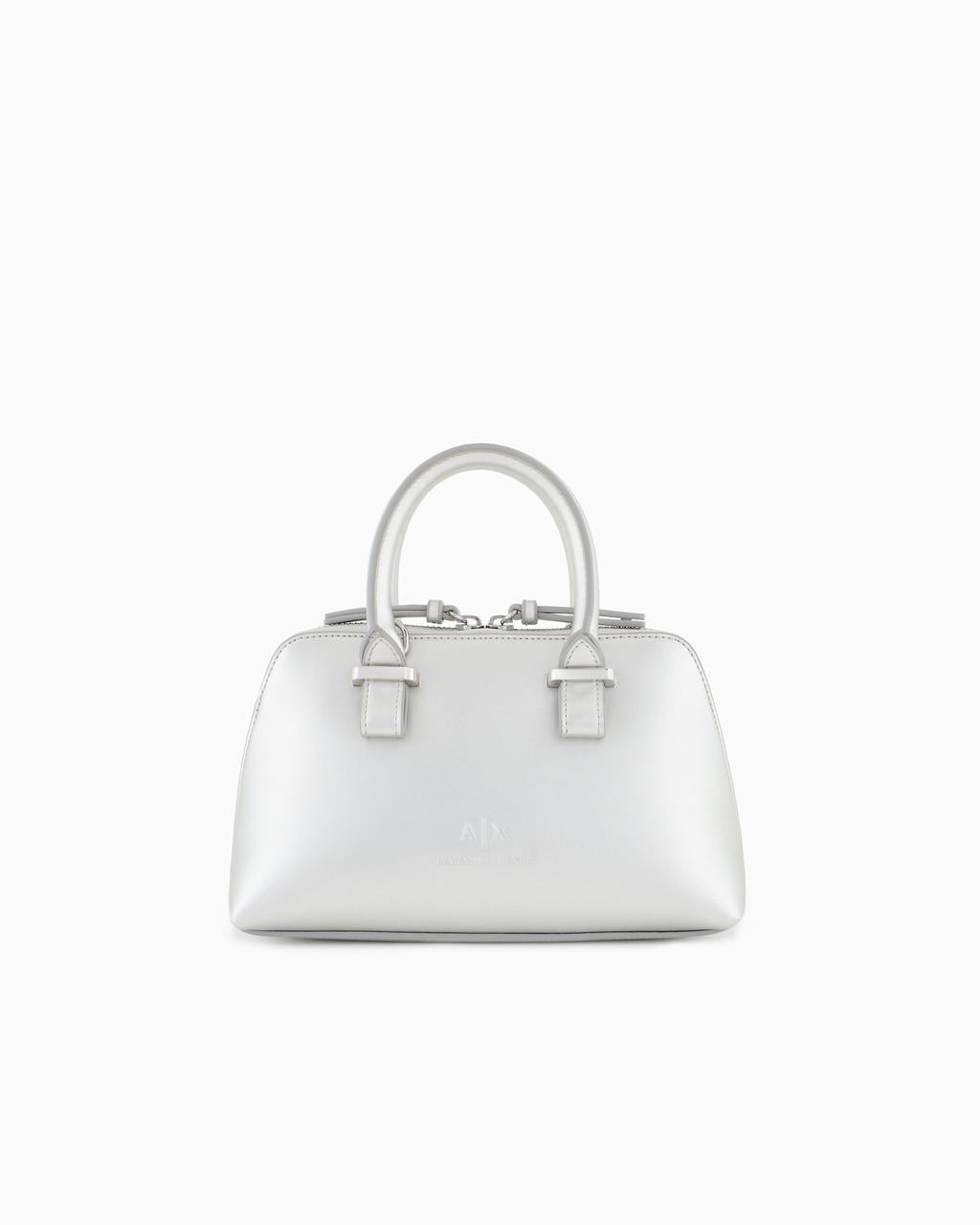 Женская сумка Armani Exchange ASV Trapeze Mini Серый (2841021059)