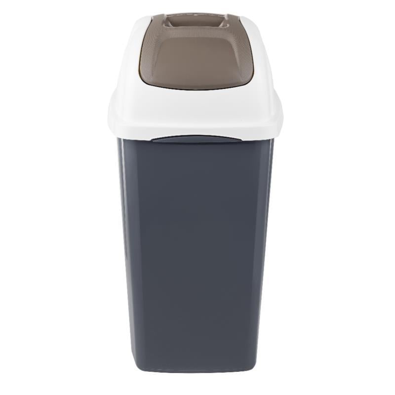 Контейнер для сміття Europa з кришкою 35x39x77 см 65 л Сірий (4015) - фото 3 Контейнер для сміття Europa з кришкою 35x39x77 см 65 л Сірий (4015) - фото 3