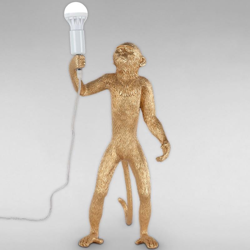 Настільна лампа декоративна LS-18082C Золото