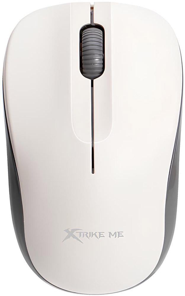 Компьютерная мышка беспроводная Xtrike ME GW-116 2.4G 1000 dpi 3 кнопки Белый (36260662)