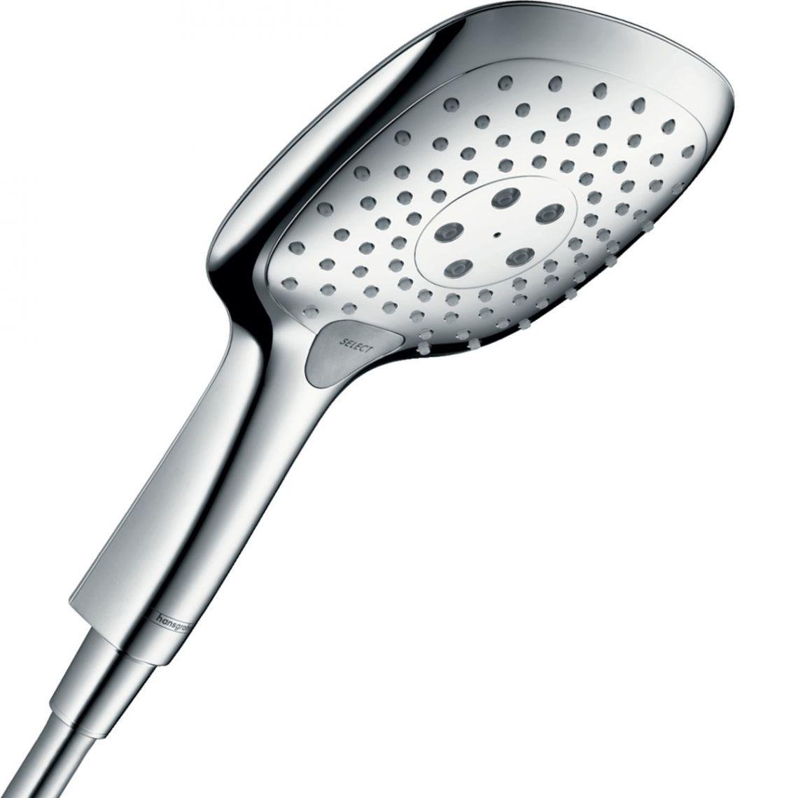 Душевая лейка Hansgrohe Raindance Select EcoSmart 26551000 с кнопкой 150 мм Хром (144363)