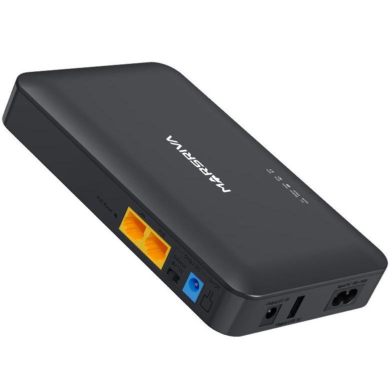 Источник бесперебойного питания для роутера MARSRIVA KP2Plus 18W 16000 mAh Black (27261) - фото 3